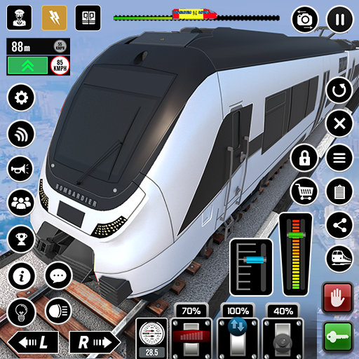 Railroad Train Simulator Games