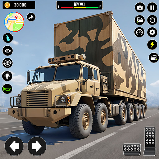 Armee-Gütertransport