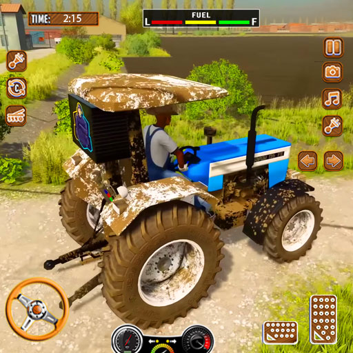 Cargo Tractor Farming Game 3D