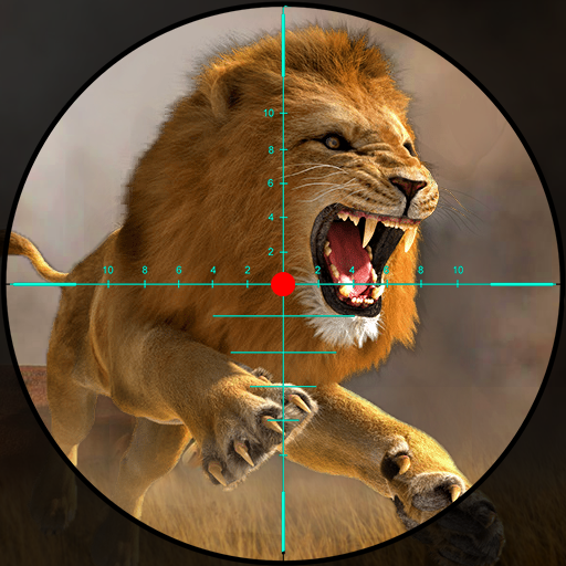 사자 사냥 총 게임 사격게임: 총게임