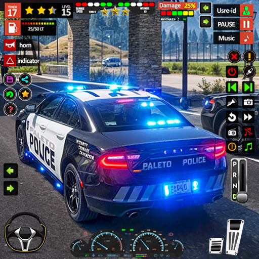 Cop Sim - police voiture chase