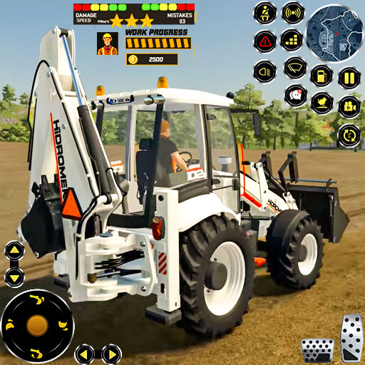 Excavadora jcb zoo