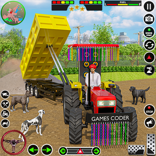 US-Traktor-Landwirtschaftsspie