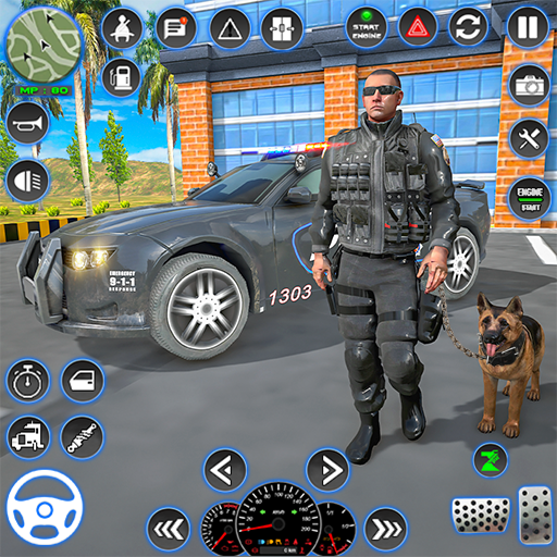 jogo police nypd car polícia