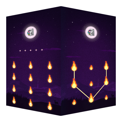 AppLock Live Theme Fire