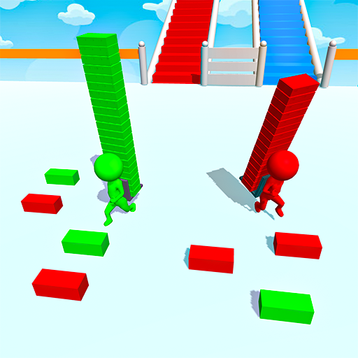 Bridge Build Runner Stair Rush