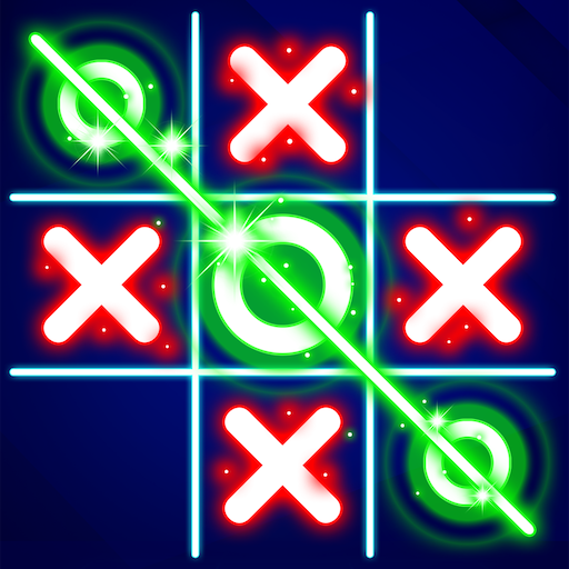 Tic Tac Toe Glow Xs y Os