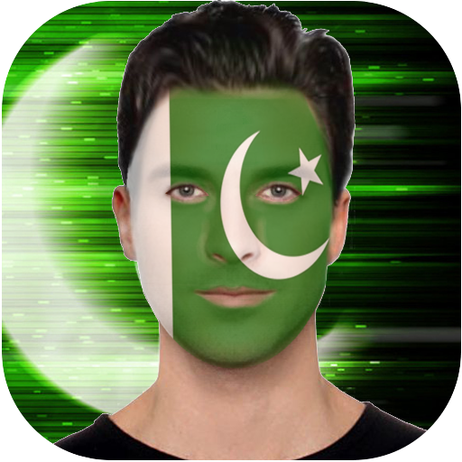 Pakistani Face Flag