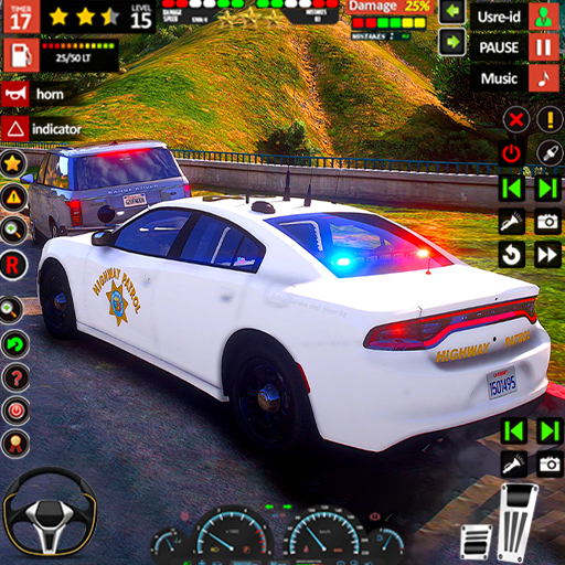 NÓS Polícia Carro Simulador 3D