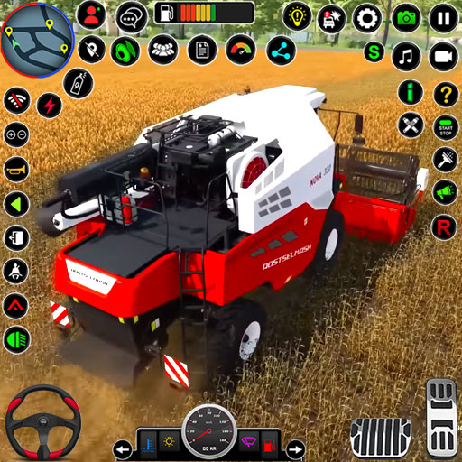 paquet tracteur agriculture 3d