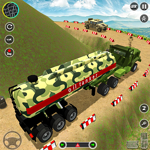 Game simulator truk tentara