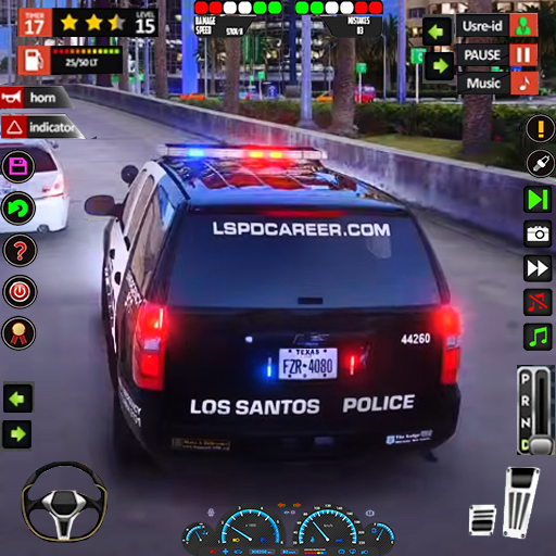 Police Car Driving Cop Chase