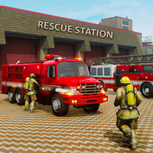 911 Firefighter Fire Truck 3d