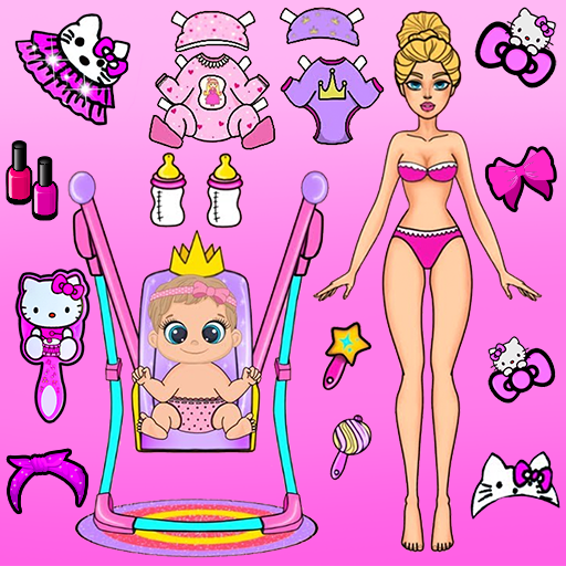 Sweet Doll Dressup Makeup Game