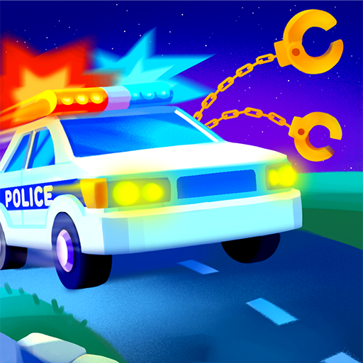 Policja Gry wyścigi dla dzieci