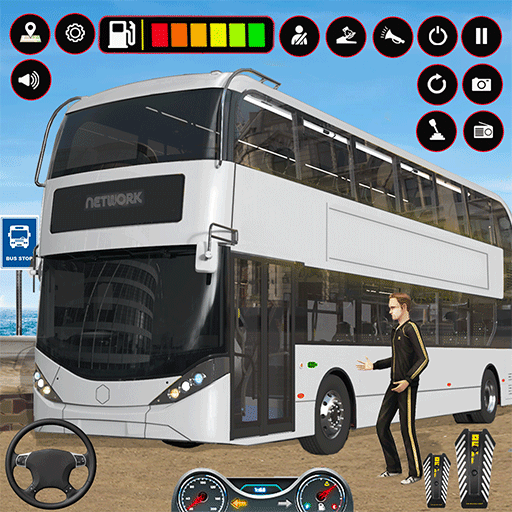 Bus Driving Simulator Games 3d