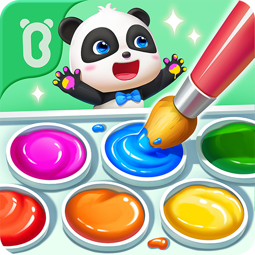 小熊猫的儿童涂色