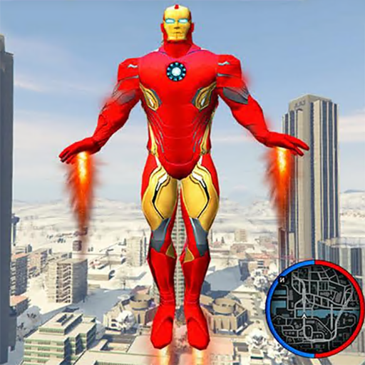 Iron Superhero Rope - Hero War