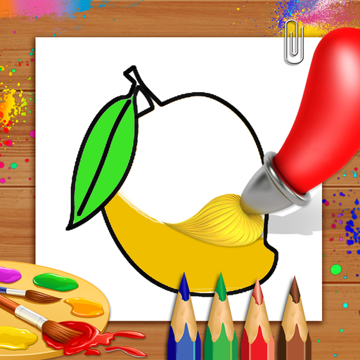 Livre de coloriage de fruits