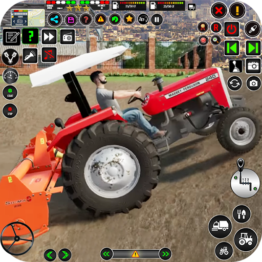 Offroad-tractorsimulatorspel