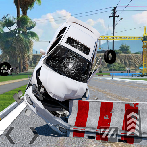 Autounfall-Simulatorspiel