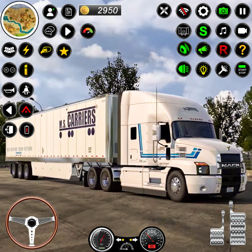 Semi Truck Driving Cargo Games