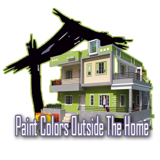 Pintar a cor fora da casa