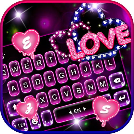 Neon Love Teclado