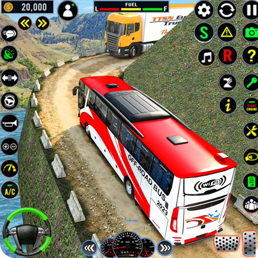 เกมจำลองรถบัสขึ้นเนิน 3d