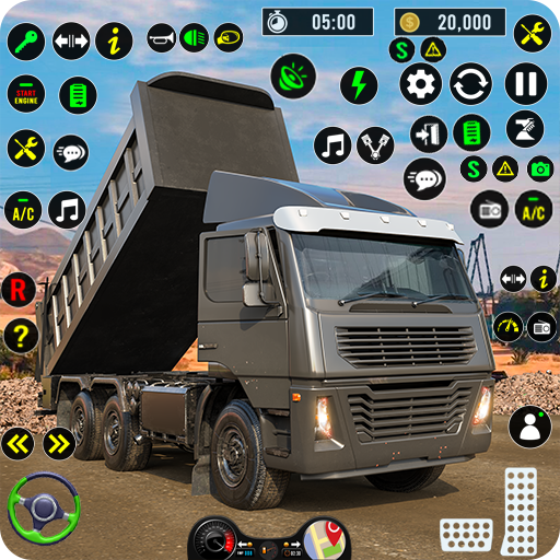 Echt Euro Truck Driving-spel