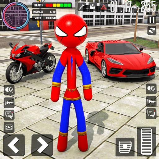 Spider Hero-Superhero Games