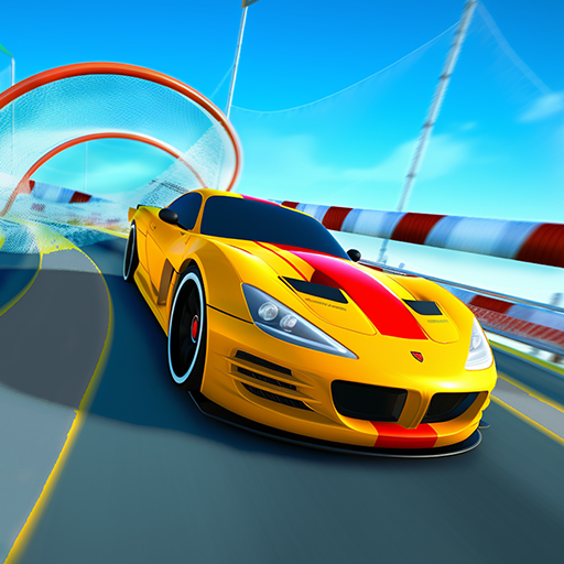 سباق السماء 3D: سباق السيارات