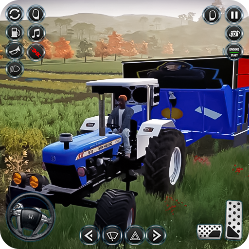 US-Traktor-Farming-Spiele 3d