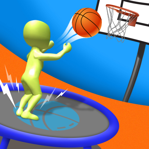 Jump Up 3D: Basketbal spel