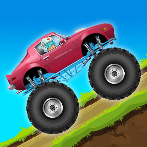 Monster Trucks Kids Hill Race