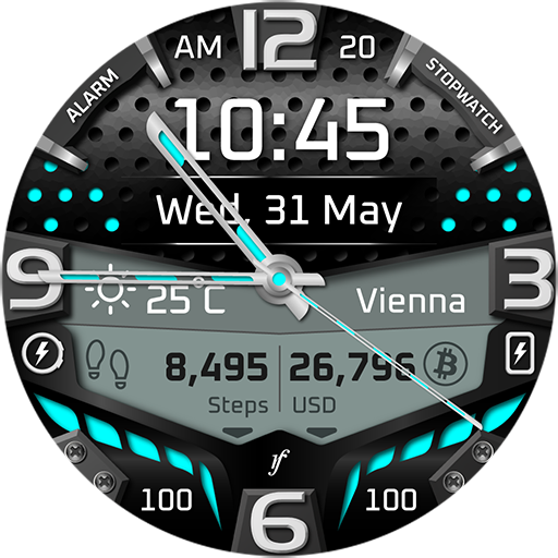 Visor Watch Face