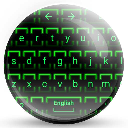 Keyboard Theme Neon 2 Green