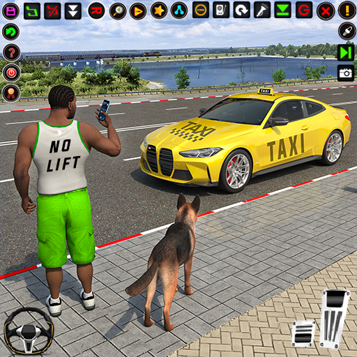 Gry Offroad Taxi Driving 3D