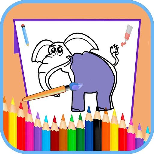 Aprender animales colorear App