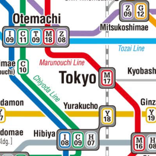 Tokyo Metro Map (Offline)