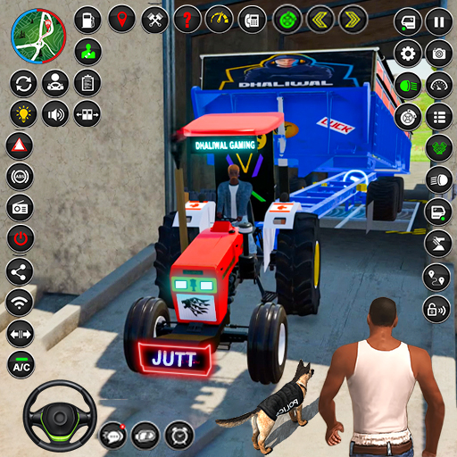 Desi Spel Stad Tractor Spel 3D