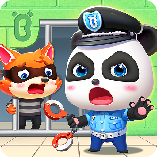 Kleiner Panda-Polizist