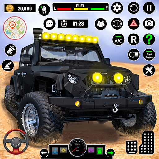 4x4 Suv Jeep Driving Simulator