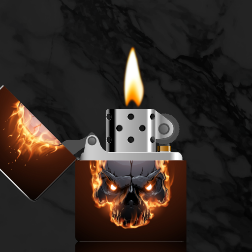 Simulación de encendedor Zippo