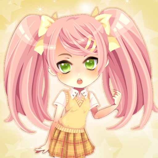 Vestire la bambola anime Chibi