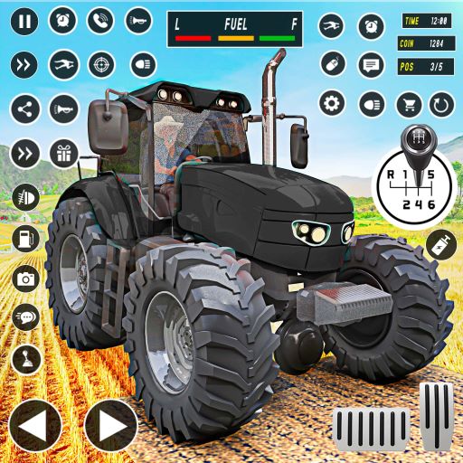 Factory tractor farming game