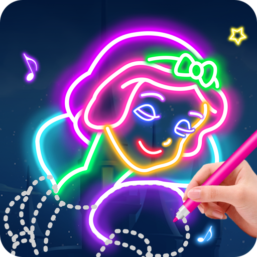 Learn To Draw Glow Princess