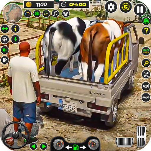 Animal truck game: Cargo Truck