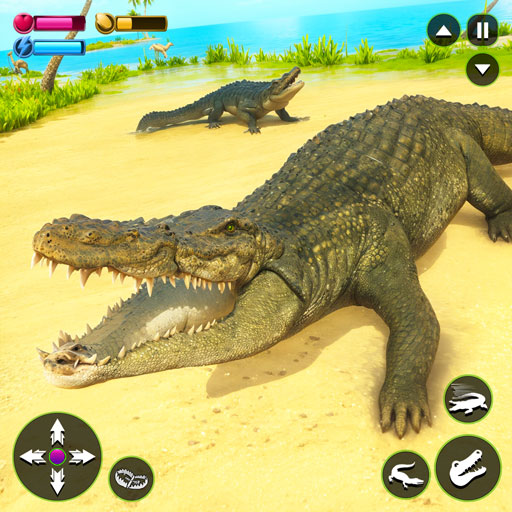 Angry Alligator Attack Sim 3D