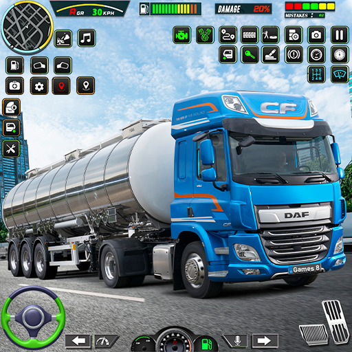 simulatore di camion merci